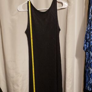 Chic Black Sleeveless Maxi Dress